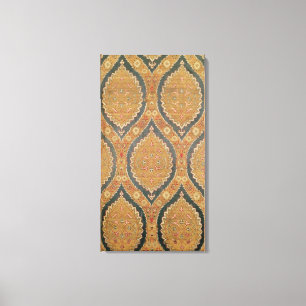 Textile panel, 16th/17th century canvas print