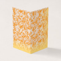 Textile pattern featuring a vibrant orange and gol