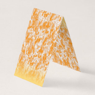 Textile pattern featuring a vibrant orange and gol