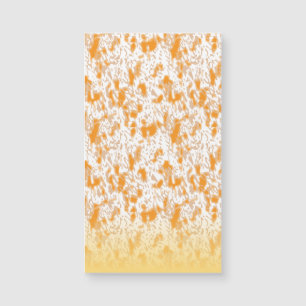 Textile pattern featuring a vibrant orange and gol