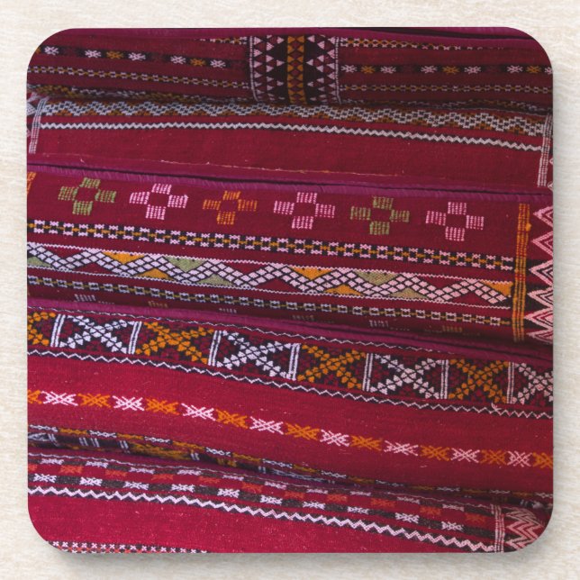 Textile Pillow Patterns Coaster (Front)