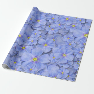 textile seamless pattern with blue flowers. decora wrapping paper