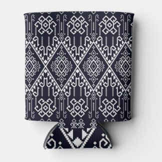 Textile Squares: Fashion Grunge Matrix Can Cooler