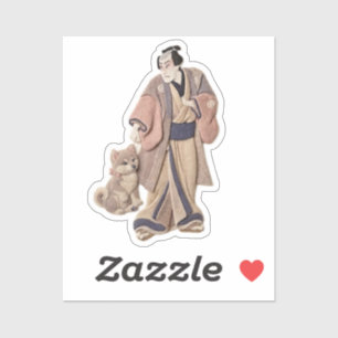 Textile Ukiyoe Artwork – Layered Felt Japanese 