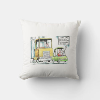 Texting and Driving Throw Pillow