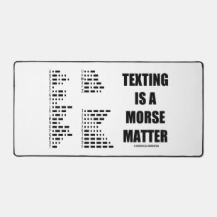 Texting Is A Morse Matter Intl Morse Code Humour