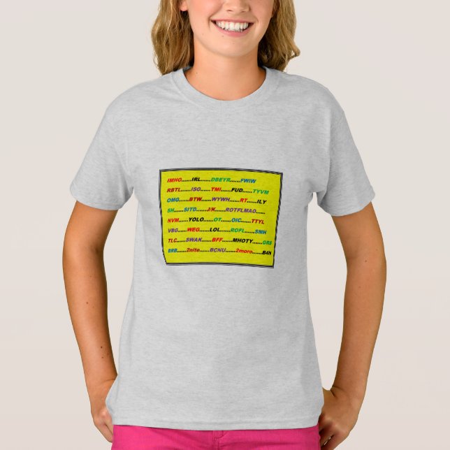 TEXTING T-Shirt (Front)