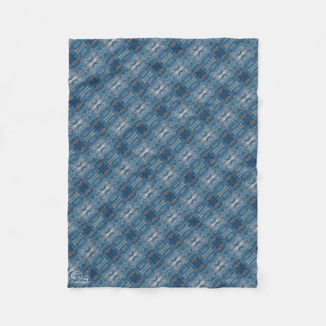 Textura #15 de obra La roca Fleece Blanket (Front)