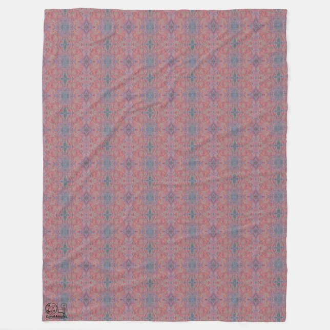 Textura #19 de obra Amanecer Fleece Blanket (Front)