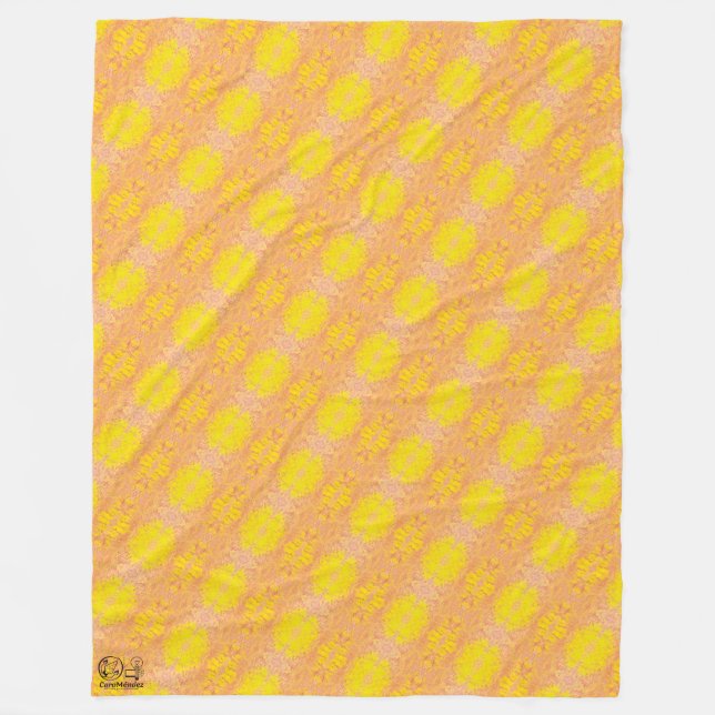Textura #26 de obra Horizonte Fleece Blanket (Front)