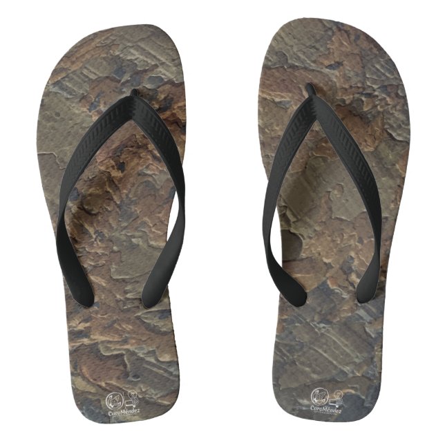 Textura #33 de obra Amanecer Flip Flops (Footbed)