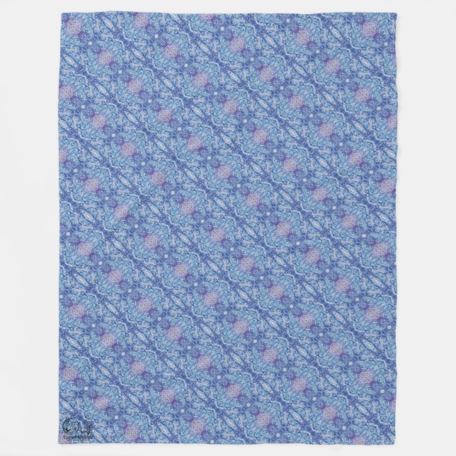 Textura #35 de obra Horizonte Fleece Blanket (Front)