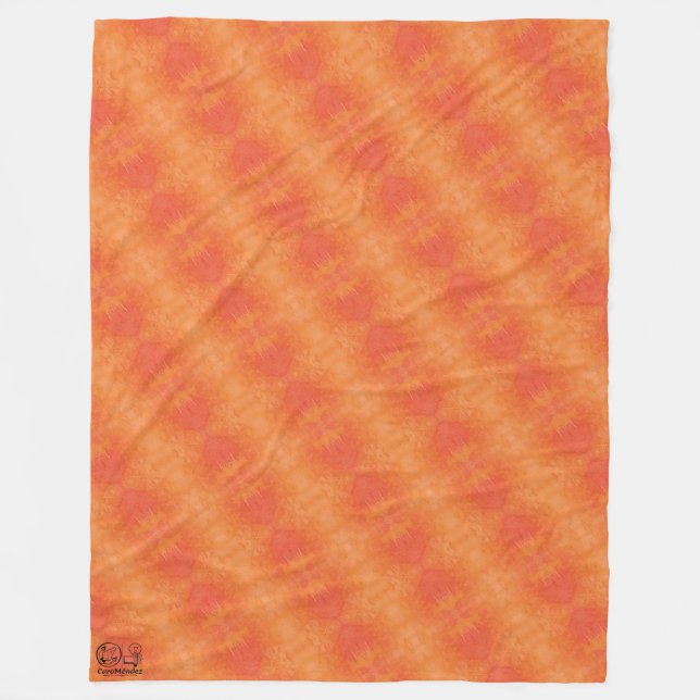 Textura #36 de la obra Nuit Fleece Blanket (Front)