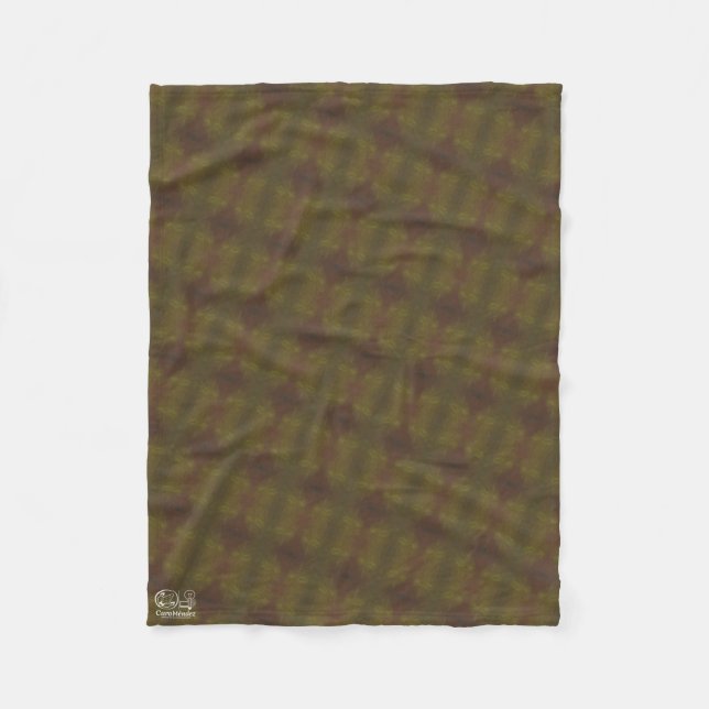 Textura #48 de la obra Nuit Fleece Blanket (Front)