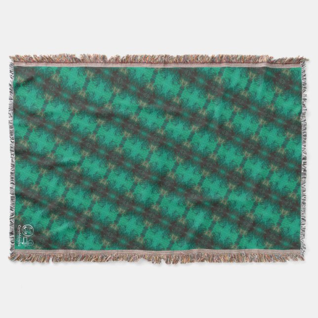 Textura #50 de la obra Nuit Throw Blanket (Front)