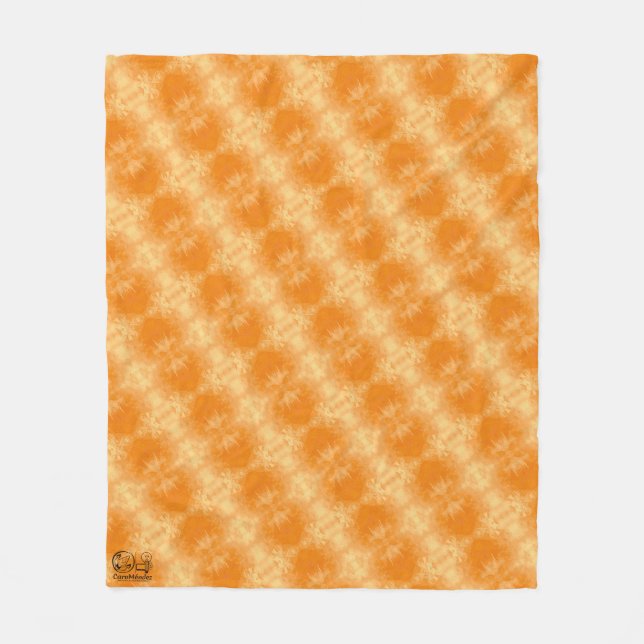 Textura #57 de la obra Nuit Fleece Blanket (Front)