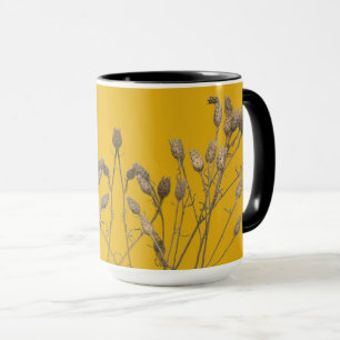 Textural Treasures of Winter on a Mug - C