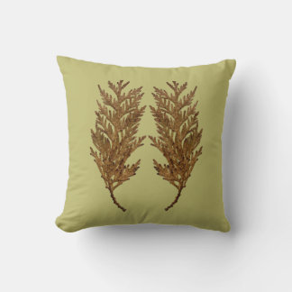 Textural Treasures of Winter on a Pillow - D3