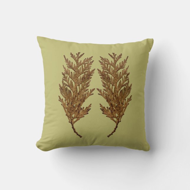 Textural Treasures of Winter on a Pillow - D3 (Front)