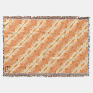 Texture #10 from the work The heart of the... Throw Blanket