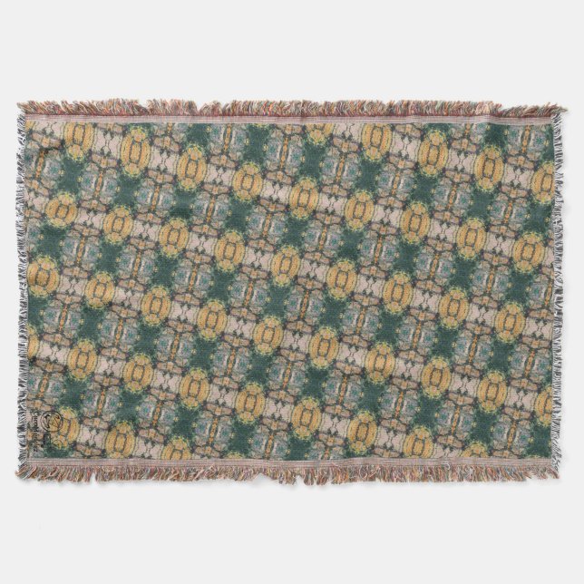 Texture #11 from work The rock Throw Blanket (Front)
