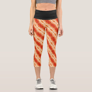 Texture #12 from the work The Heart of the... Capri Leggings