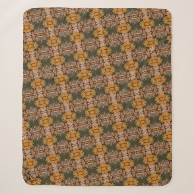 Texture #12 from work The rock Sherpa Blanket (Front)