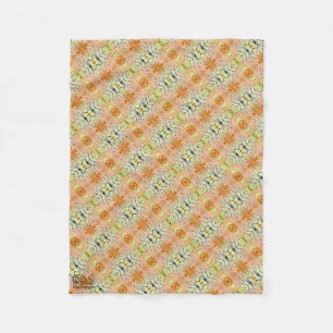Texture #13.0 the work Seeing Through the Eyes Fleece Blanket