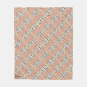 Texture #13 from the work Seeing Through the Eyes Fleece Blanket