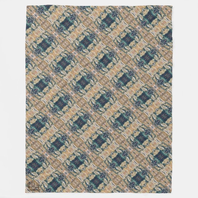 Texture #13 from work Dawn Fleece Blanket (Front)