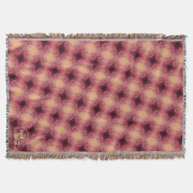 Texture #13 from work Horizonte Throw Blanket (Front)