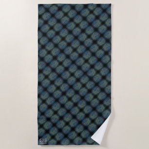 Texture #14.0 from work The Rock Beach Towel
