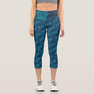 Texture #14 from the work Cherries Capri Leggings