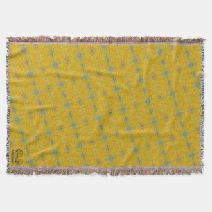 Texture #14 from work Dawn Throw Blanket