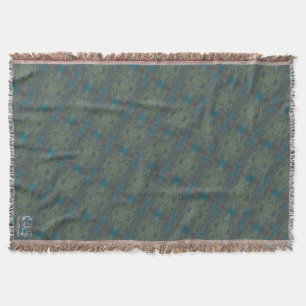 Texture #14 from work The Rock Throw Blanket
