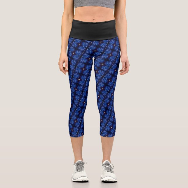 Texture #15.0 of work Horizon Capri Leggings (Front)