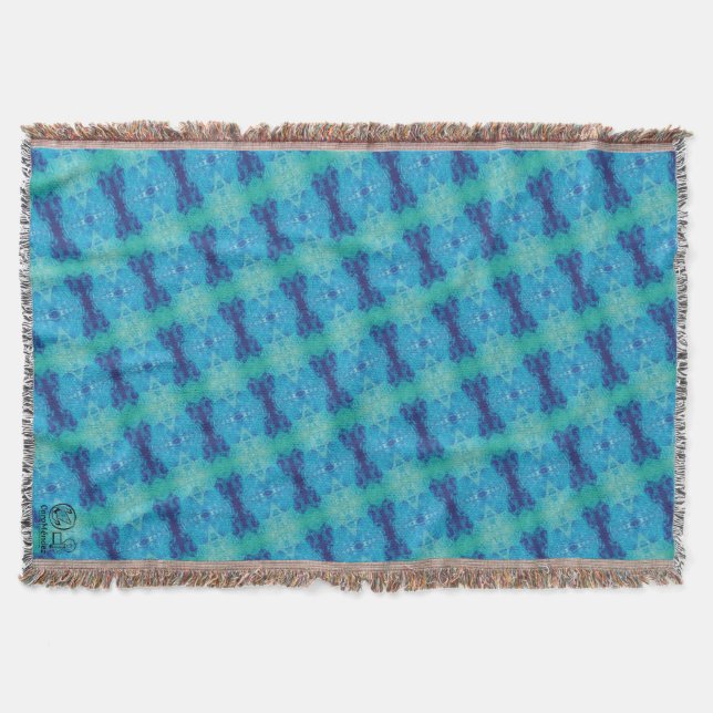 Texture #16 from the work Still Life Throw Blanket (Front)