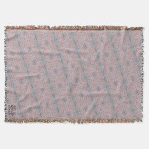Texture #17 from work Dawn Throw Blanket