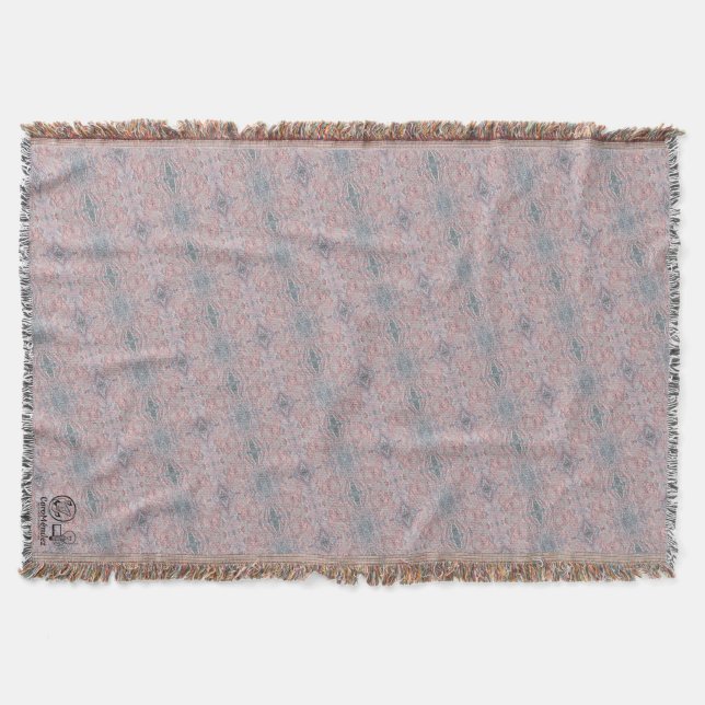 Texture #17 from work Dawn Throw Blanket (Front)