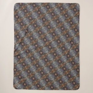 Texture #18 Dawn work Sherpa Blanket