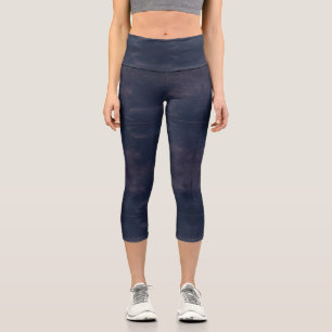 Texture #18 from the work Fantasy and Reality Capri Leggings