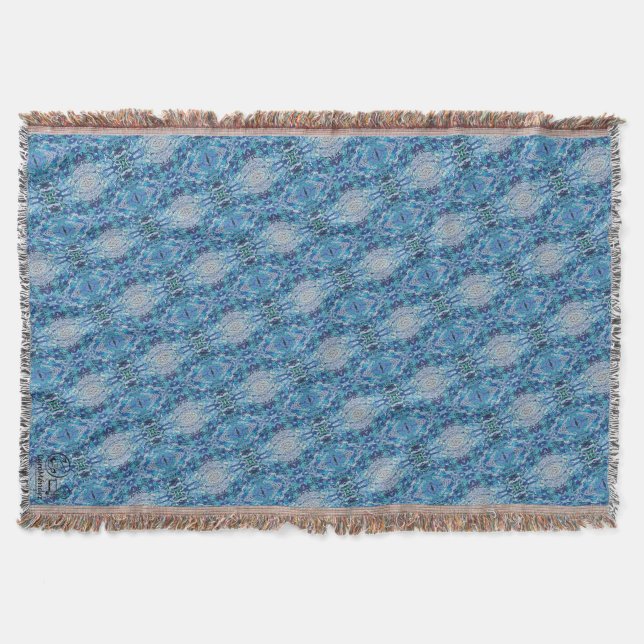 Texture #18 from the work Maritimo Throw Blanket (Front)