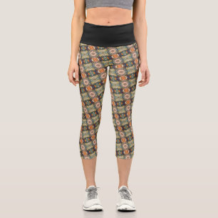 Texture #18 from the work Seeing Through the Eyes Capri Leggings