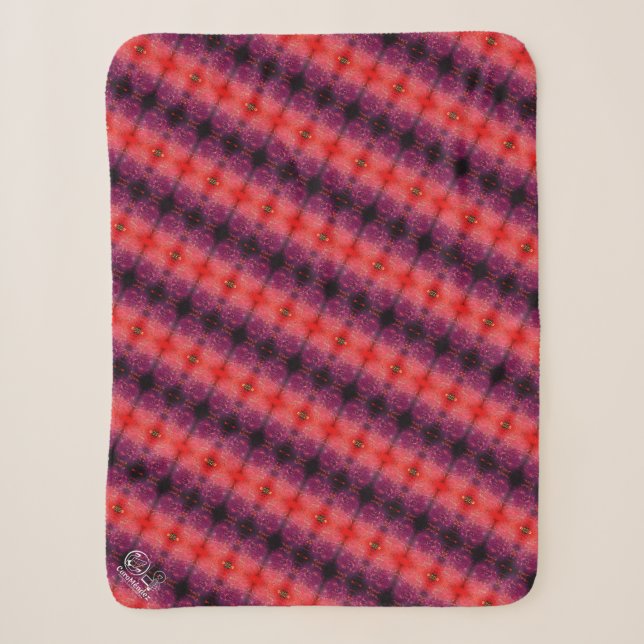Texture #1.0 of the work The sunset Sherpa Blanket (Front)