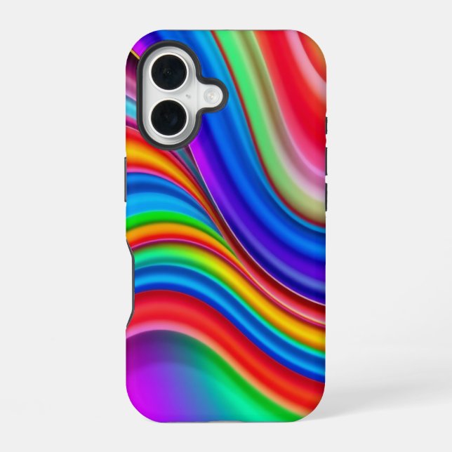 Texture 1 iPhone 16 case (Back)