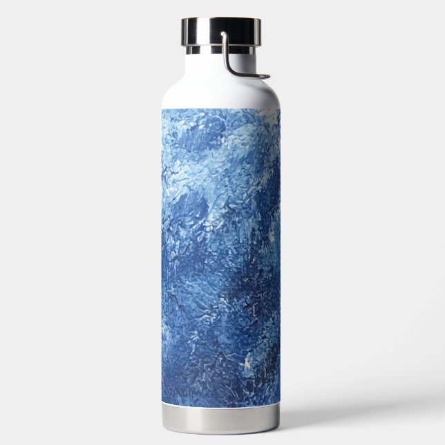 Texture #1 of the work Cherries Water Bottle (Left)