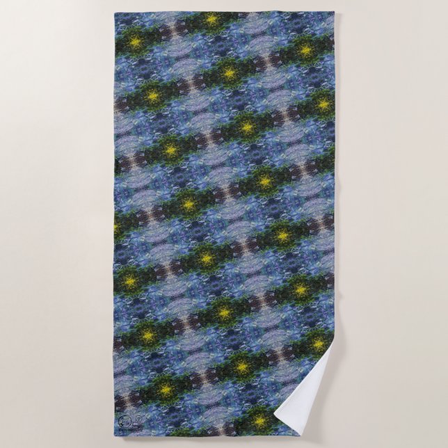 Texture #1 of the work Maritimo Beach Towel (Front)