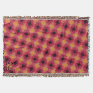 Texture #20 from the work Horizonte Throw Blanket