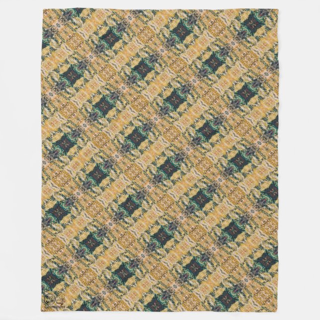 Texture #21 from work Dawn Fleece Blanket (Front)