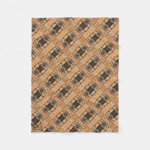 Texture #24 from work Dawn Fleece Blanket